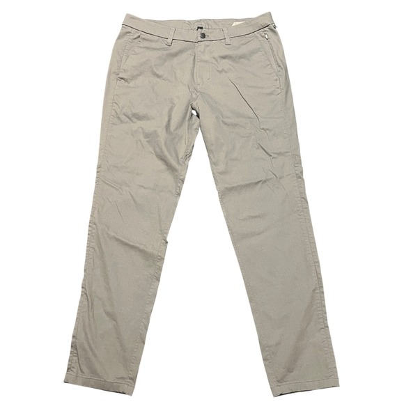 lululemon athletica Other - Lululemon Mens Commission Slim Fit Oxford Pants Size 34 (36x31) Gull Grey Casual